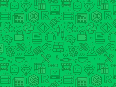 Mimo Coding Pattern code icons illustration pattern programming