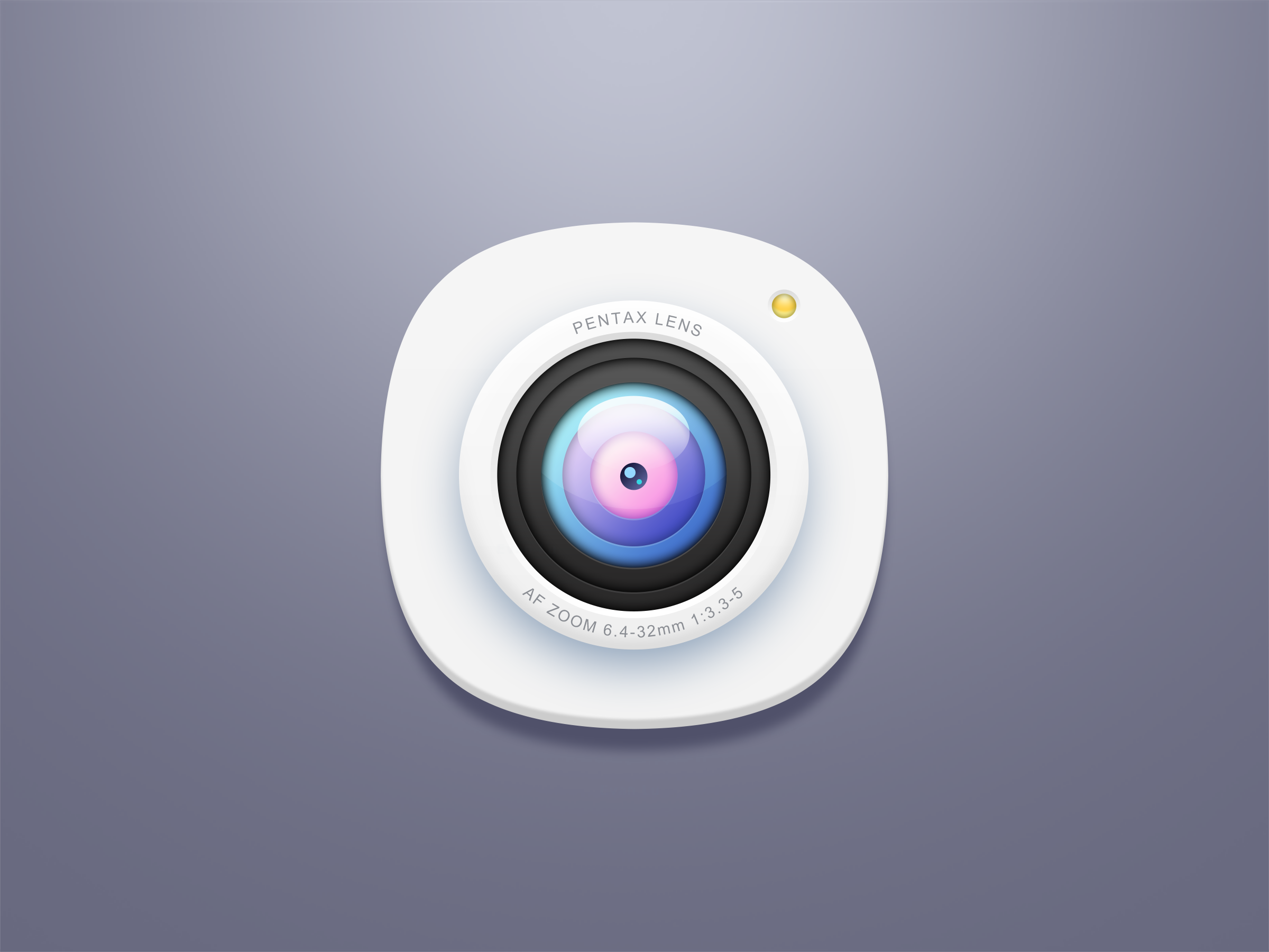 Camera camera clean icon ps ui white