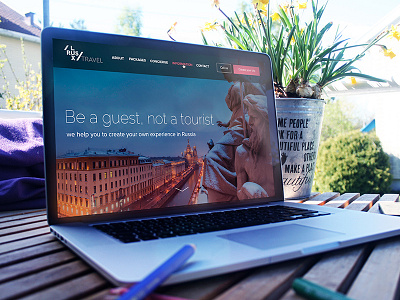 Lux Travel agency agency design travel web