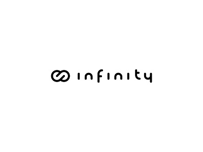 infinity design graphic idea infinity letter lettering logo minimal simple typography