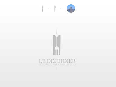 Le Dejeuner building dejeuner food fork good knif life nyc style