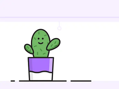 Cactus Rebound cactus hikuu illustration kuuhubbard rebound vector