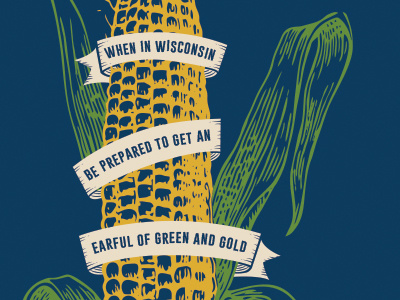 Corny Jokes cob corn ear gold green joke wi wisconsin