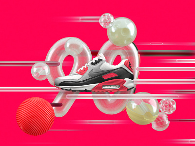 NIKE Air Max Day 2016 2016 3d air day design machineast max nike shoes sneakers sports typography