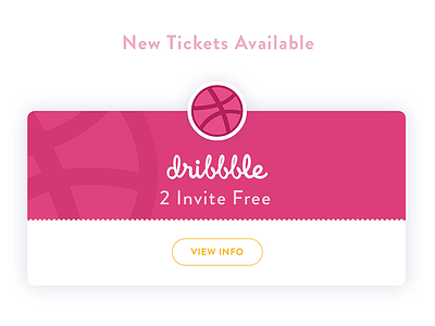 Dribbble Invites app basketball card dribbble invite ticket ui ux web design