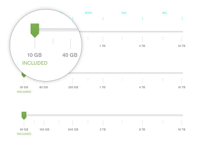 Storage Slider Specs slider specs ui usability ux