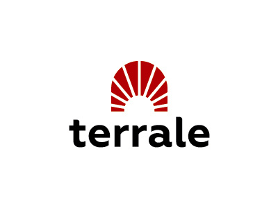 Terrale logo arch earth logo repair sun sunrise terre