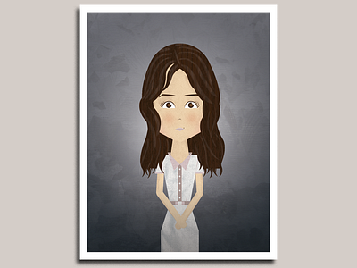 Stoker - Mia Wasikowska illustration stoker