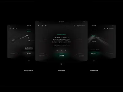 Front steering system for Volvo autonomous driving autonomous hmi interaction interface ui