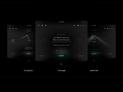 Front steering system for Volvo autonomous driving autonomous hmi interaction interface ui