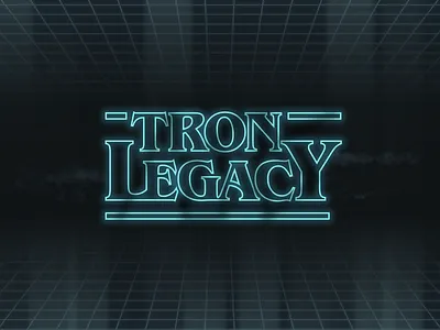 Stranger Tron Things benguiat grid legacy stranger things tron tron legacy