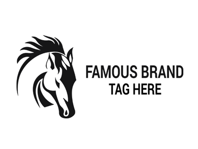 Horse Head Logo caballo cheval field horse head horses horseshow logo dune pferd ponies pony quarter horse