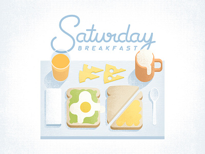 Saturday Breakfast avocado breakfast butter cheese coffee egg juice orange saturday texture toast wood