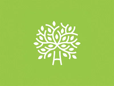 Healing Tree Logo brand healing health leaf logo natural nature tree