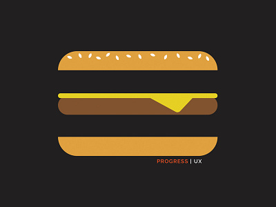 Progress Shirt hamburger logo