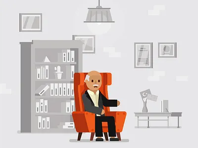 Turkey Explainer Illustration animation coup flat grayscale illustration news person turkey