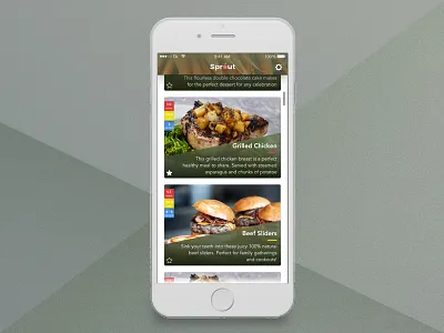 Daily UI #040 | Recipe 040 40 daily ui