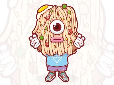 Noodle mascot noodle