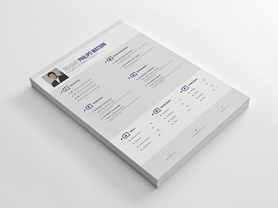 Resume professional resume psd design psd resume resume resume design resumes service simple stationary template vector design vector resume