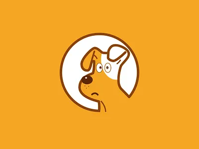 Dog cartoon color dog illustration line pet