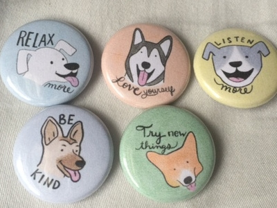 Pawsitive Vibes corgi dogs german shepherd good vibes husky pit bull positive vibes
