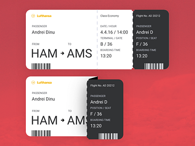 Boarding Pass boarding pass debut redesign start