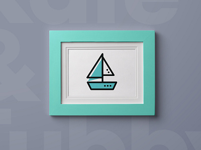 ∆ I am Sailing ∆ boat branding fun icon iconset illustration pattern photography stroke
