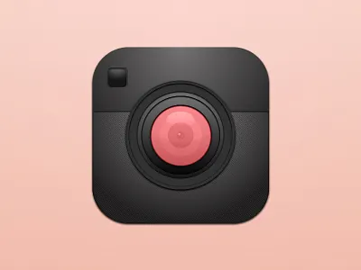 #006 Camera Icon camera camera icon dailyui ios lens london sketch uidesign
