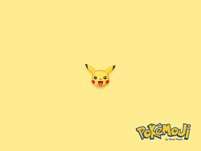 Pokémoji - Pikachu ⚡️ UPDATE ⚡️ emoji icon icondesign iconset pikachu pokemoji pokemon pokemon go