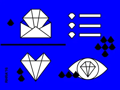 RHRA 2016 Icons Set icons identity ruby