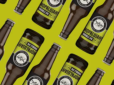 nu brew beer beer label double ipa green hops ipa