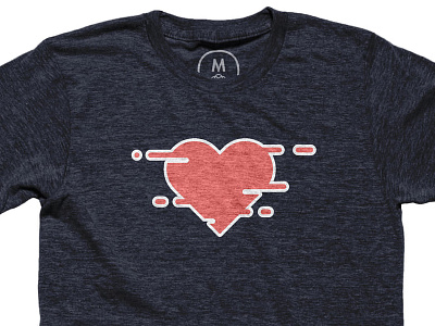 Fast Love bureau cotton cottonbureau fast heart love t shit