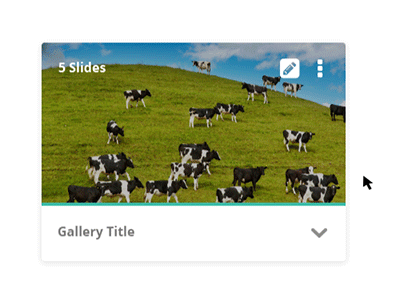 Slideshow Rollover Demo card gallery gif rollover ui