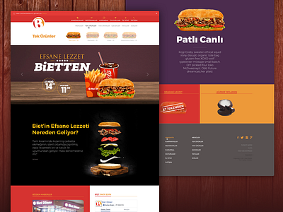 Biet Doner biet food illustration turkish doner webdesign