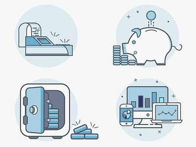 Finance Icons finance flat icons money stock market stocks