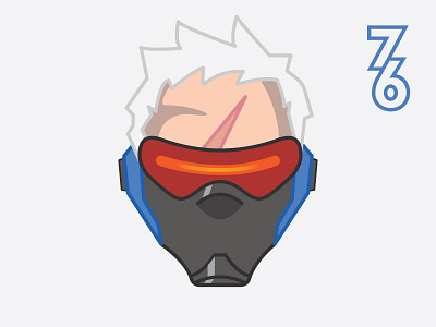Soldier 76 overwatch soldier 76 vector