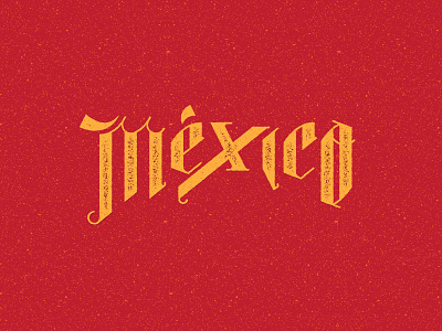 Mexican Letters lettering letters mexico texture typography