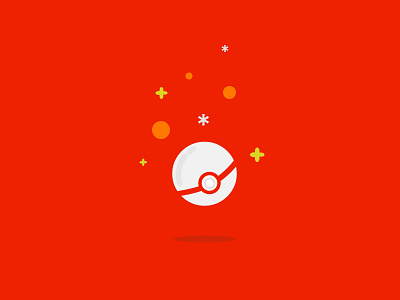 Premier Ball ball minimalistic poke pokeball pokemon rebound red white