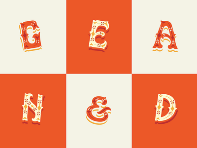 Home Capitals capitals cozy lettering letters orange type typography