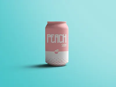 Minimal Soda Can Design ai can packaging psd soda