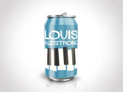 Louis Alestrong beer branding brewery jazz music packaging