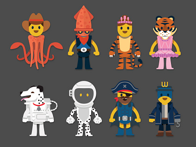 The Wonderment - Modular Avatars avatars characters illustration modular