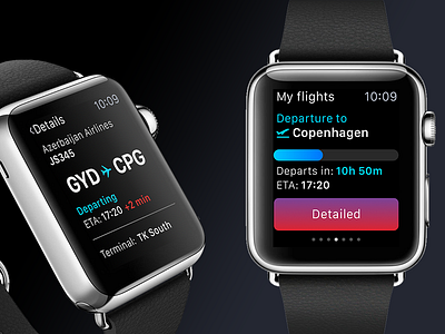 Flight tracking watch app air airport app apple flight info plane track watch