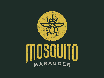 MM - Logo branding bug icon identity logo mosquito pest control repellant