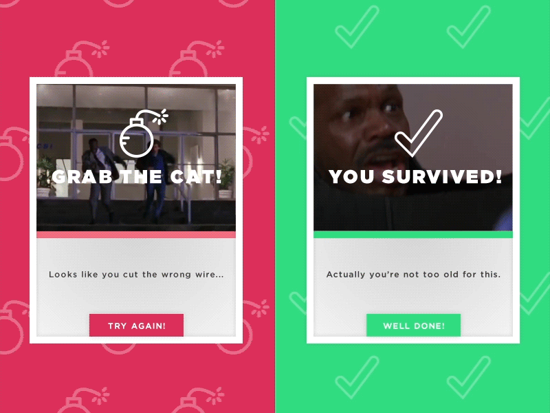 Daily UI challenge #011 — Flash message app cards dailyui design error flash message success ui ux