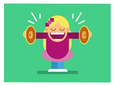 My wonderful niece! adorable child cute girl green little niece noise quiet simple