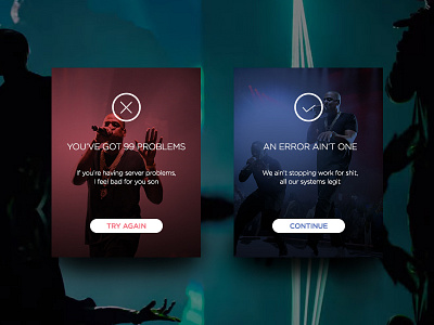 Flash Message - 011 concert daily ui flash message ios jay z mobile design photoshop