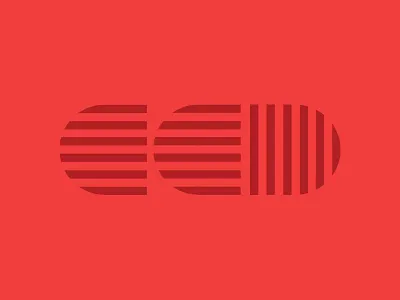 CCD Lettermark brand geometric identity lettermark logo mark minimal simple stripes vector wordmark