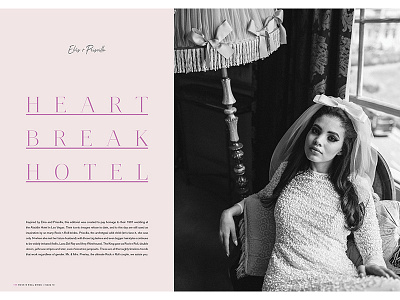 Rock n Roll Bride Magazine editorial magazine print