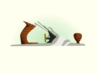 No. 5 5 hand illustration no number plane tool wood woodworking